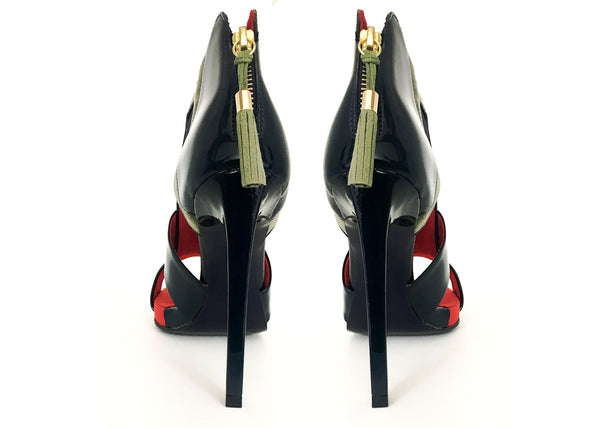  No One’s Skin vegan heels by Designer Ivana Basilotta 