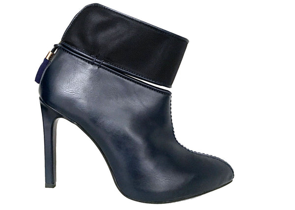 Terra blue ankle boots